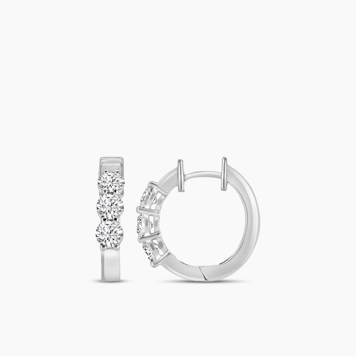Round Earring Huggies