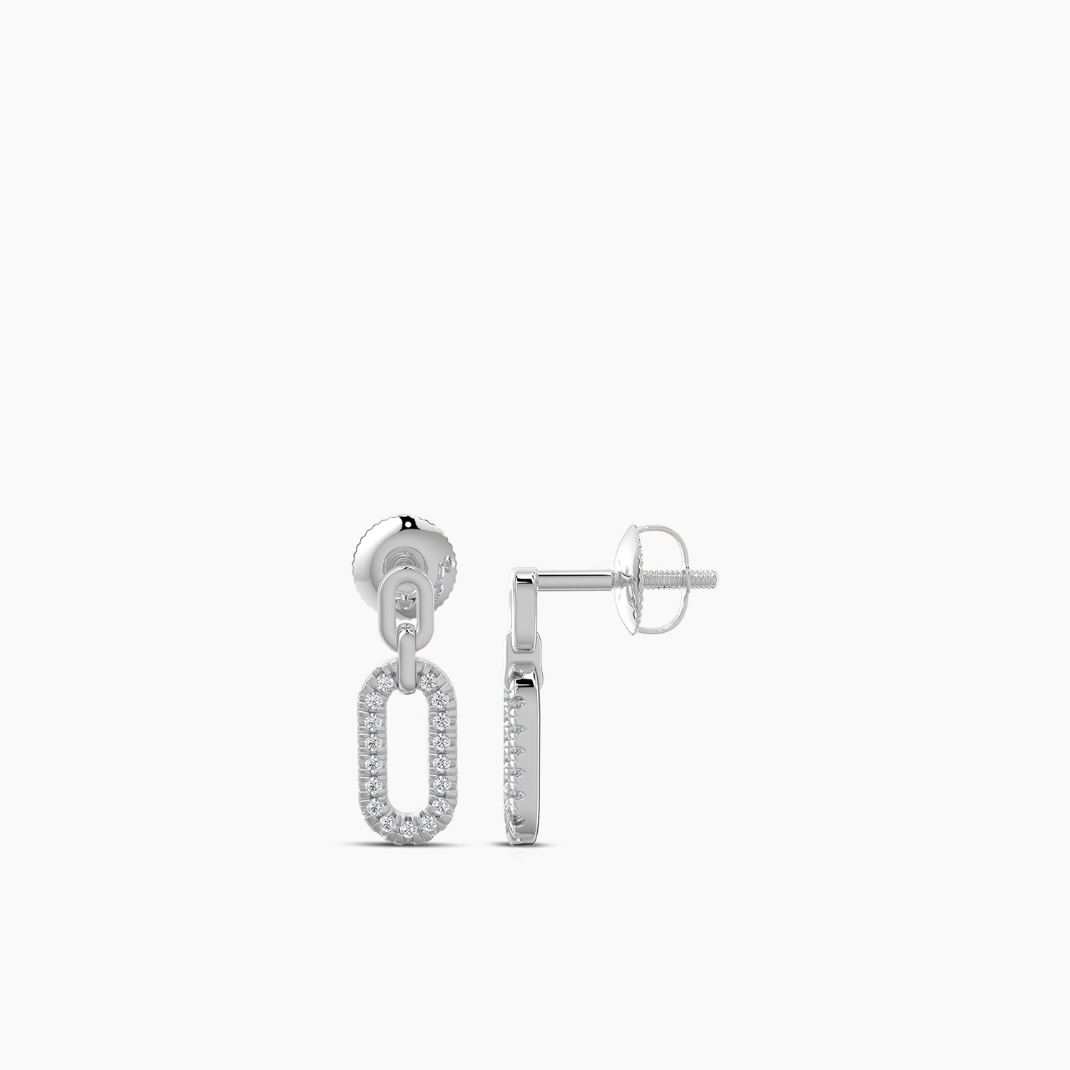 Paper Clip Earring