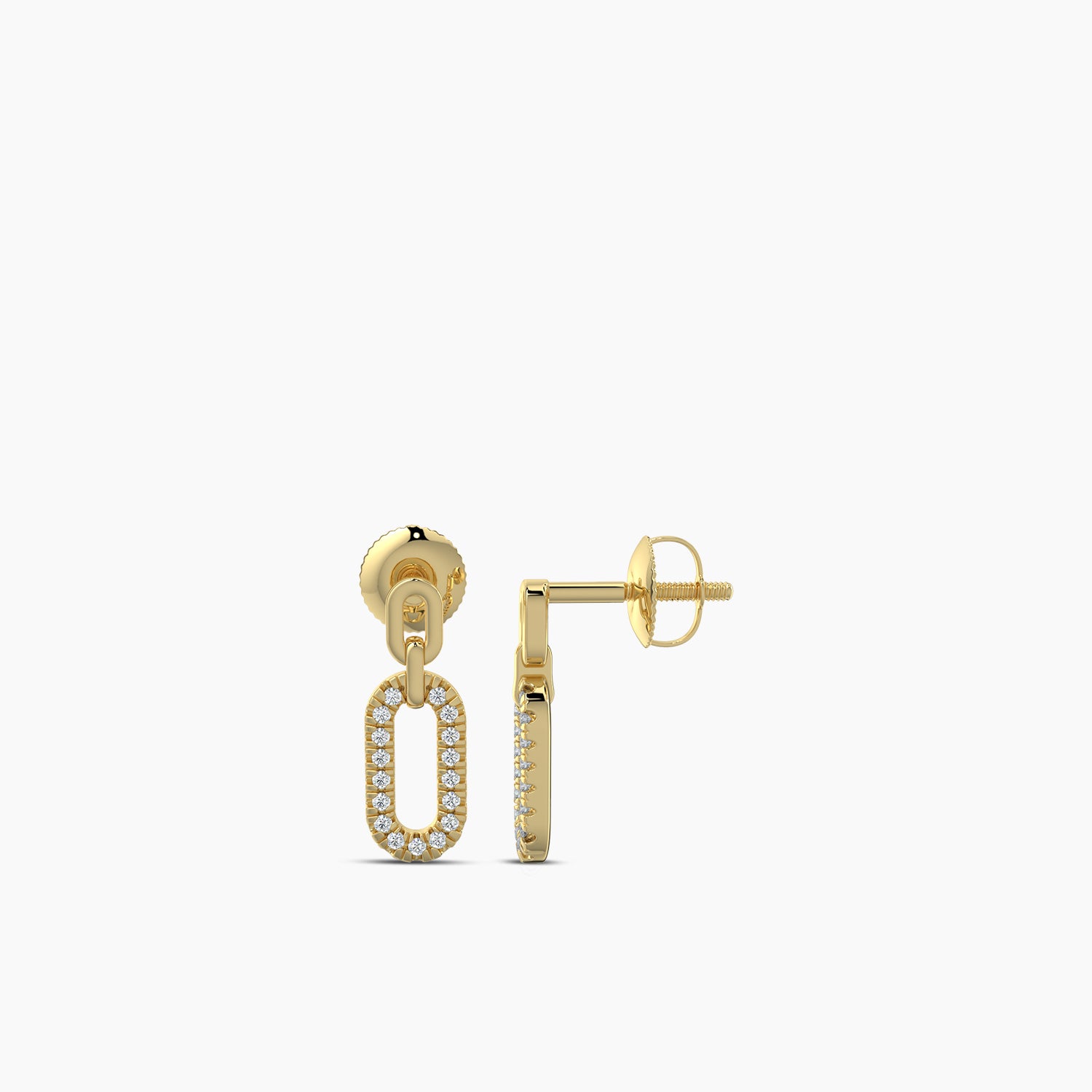 Paper Clip Earring
