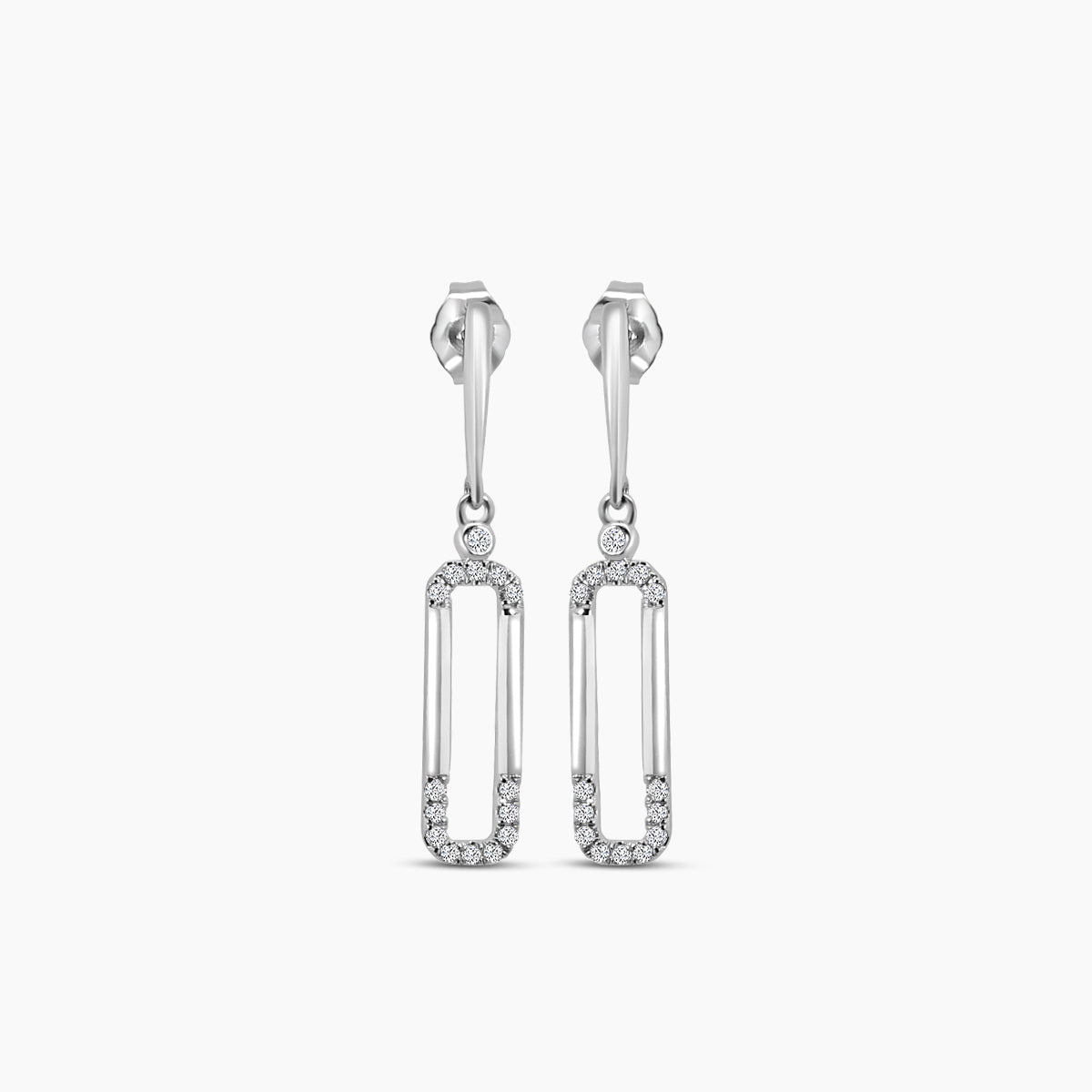 Paper Clip Earring Push Back