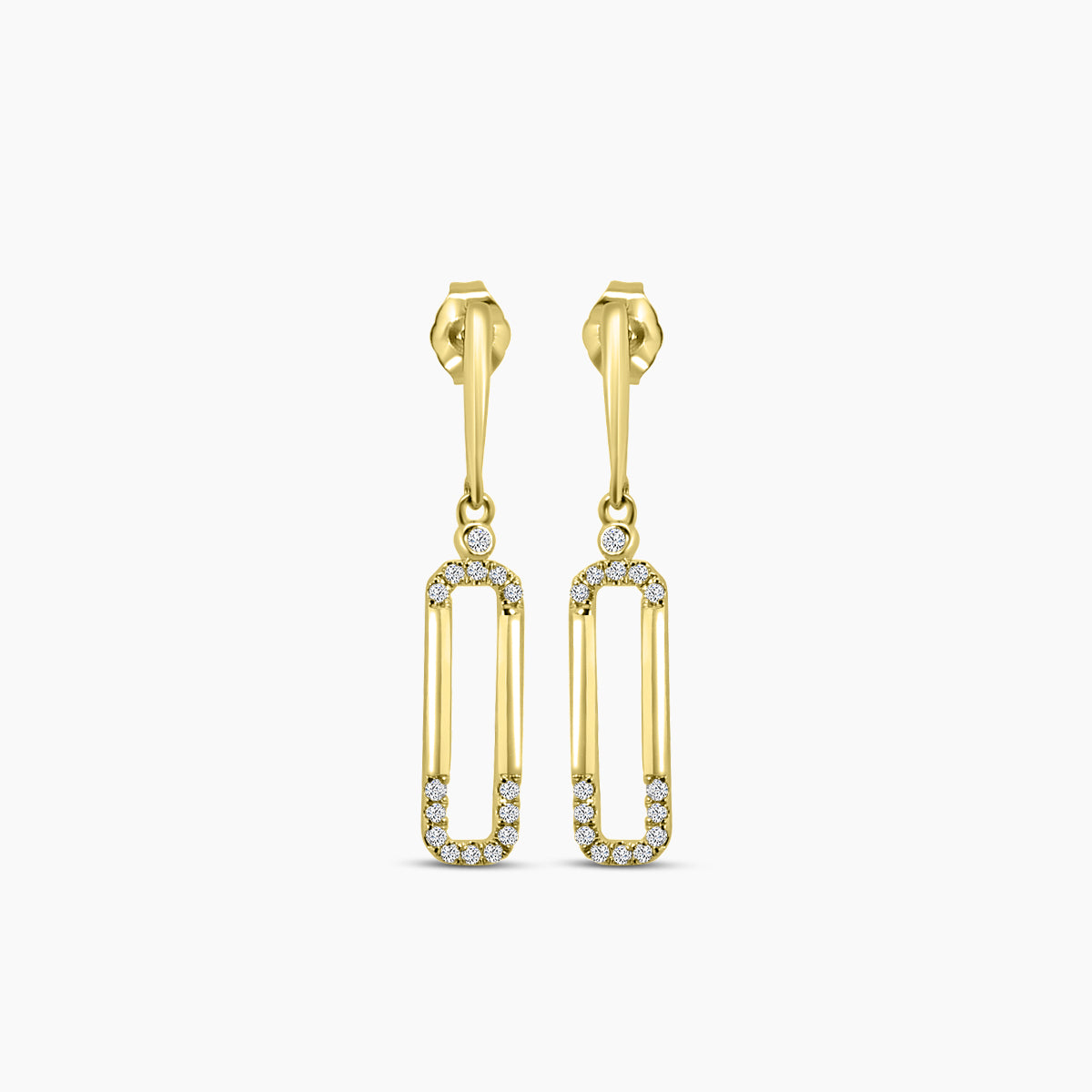 Paper Clip Earring Push Back