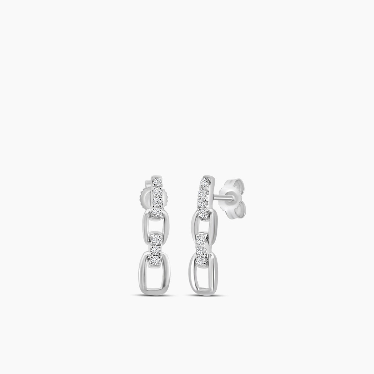 Paperclip Earring