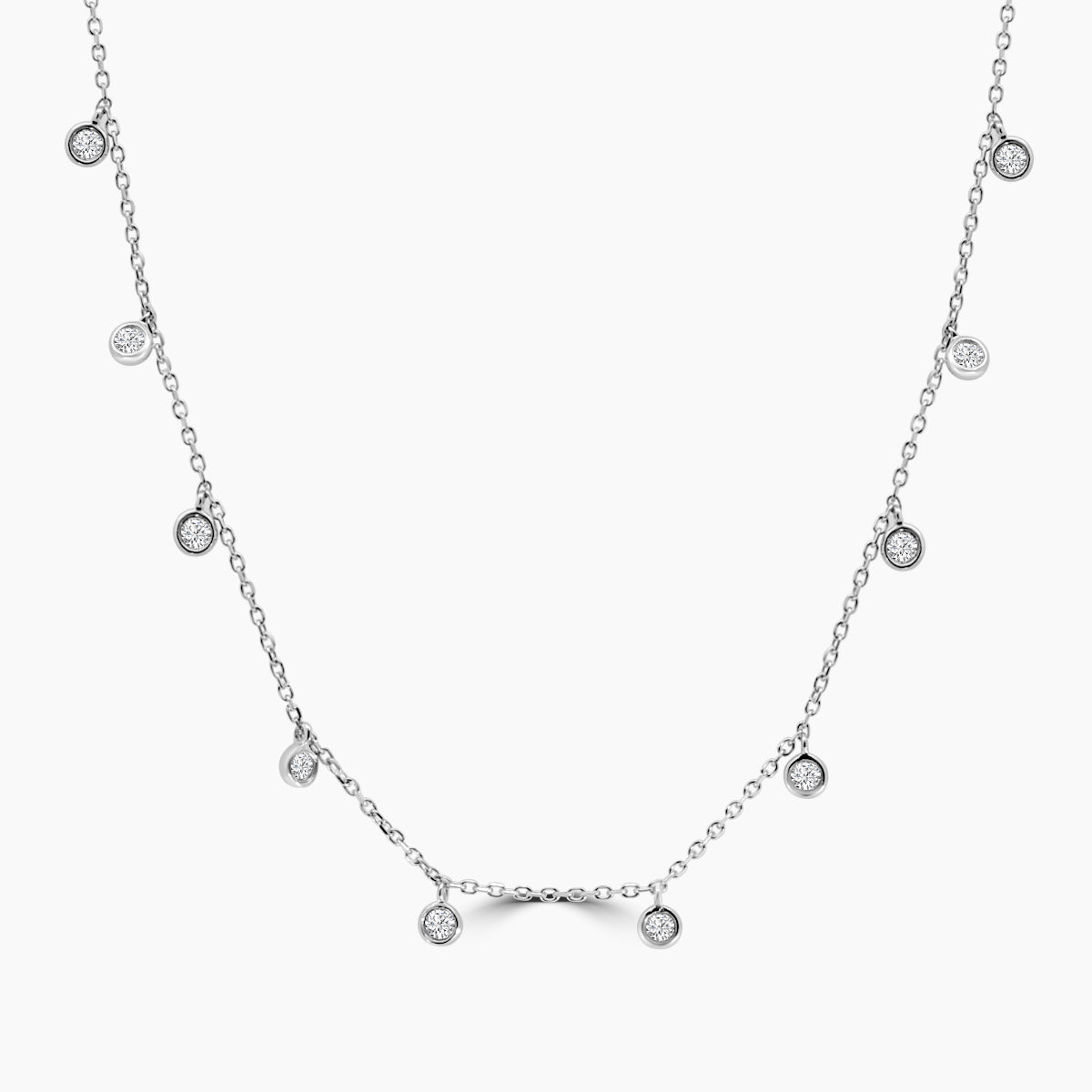 Bezel Set Cleopetra Necklace