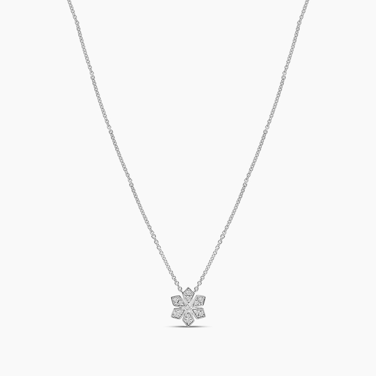 Diamflower Chain Pendant
