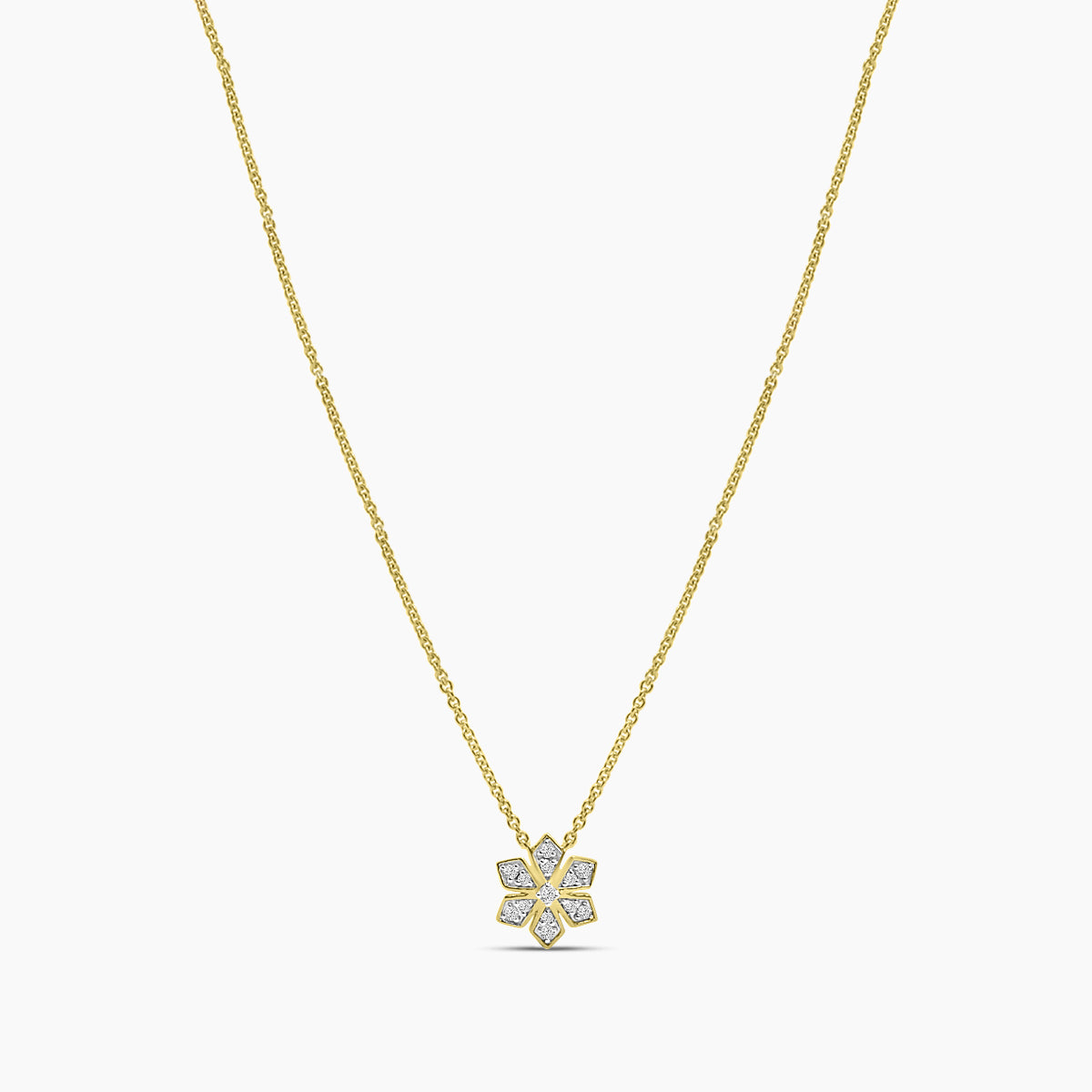 Diamflower Chain Pendant