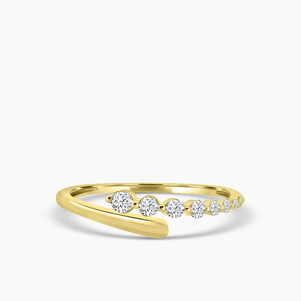 Shared Prong Journey Ring