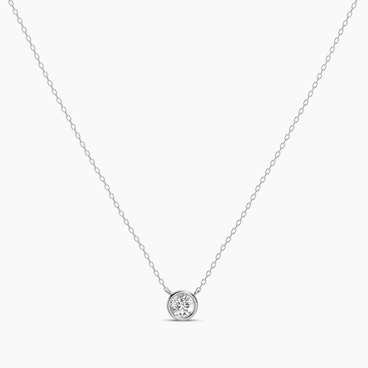 Classic Station Necklace Stones