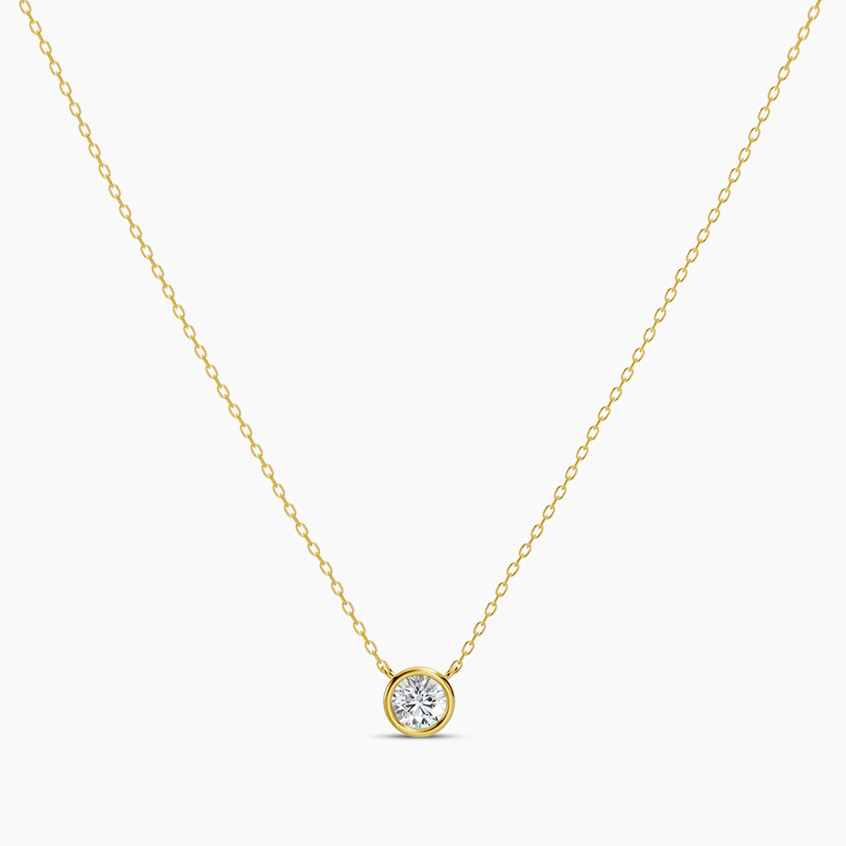 Classic Station Necklace Stones