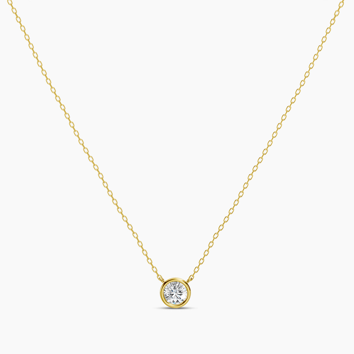 Classic Station Necklace Stones