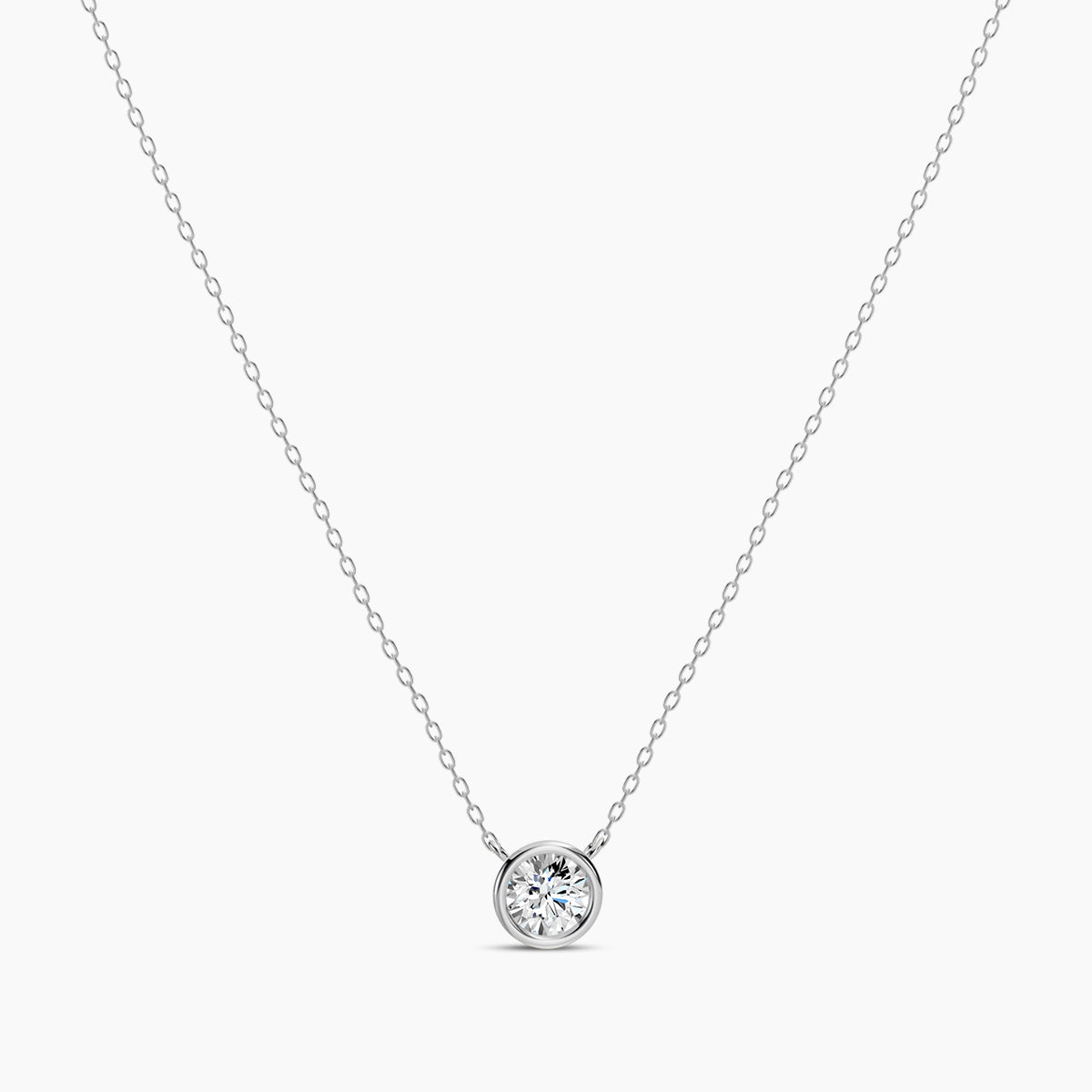 Classic Station Necklace Stones