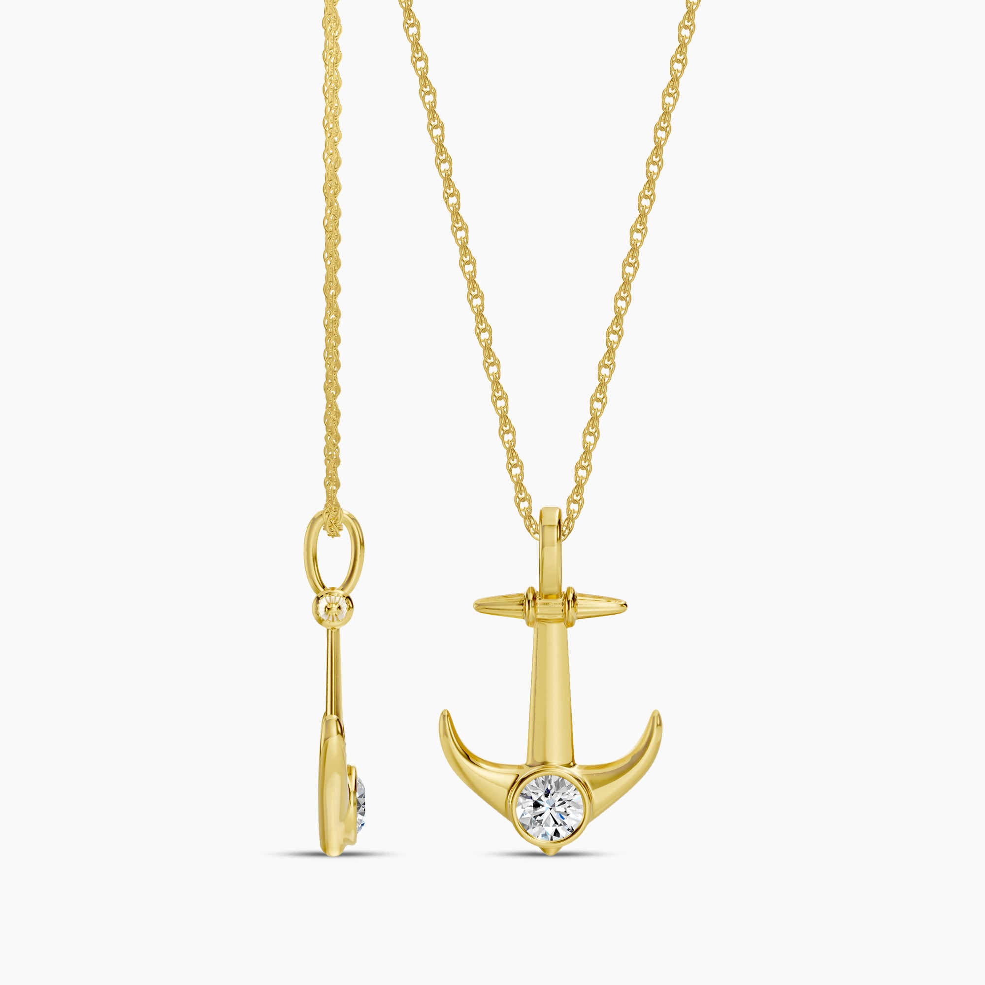 Anchor Chain Necklace