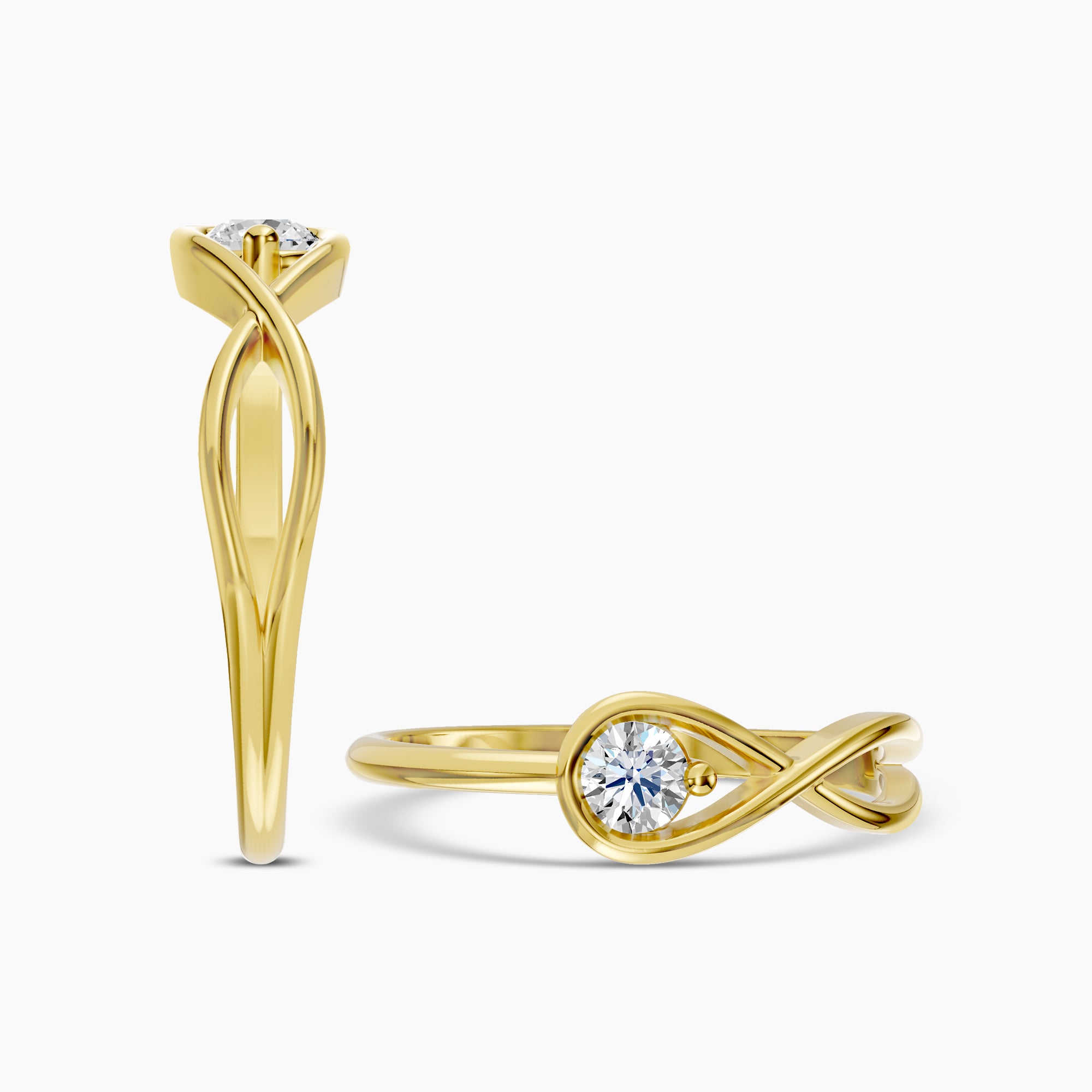 Infinity Shape Ring
