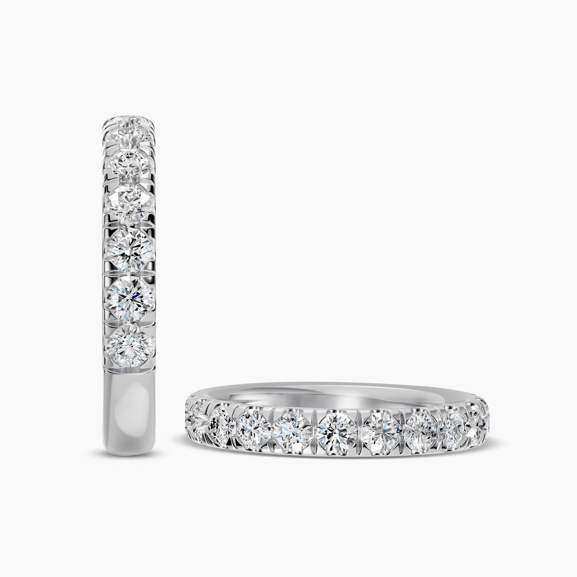 Band In Classic Scallop Setting Ring