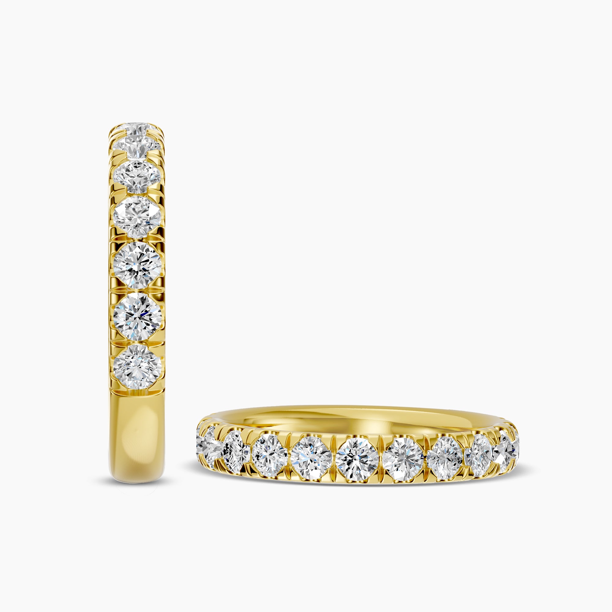 Band In Classic Scallop Setting Ring