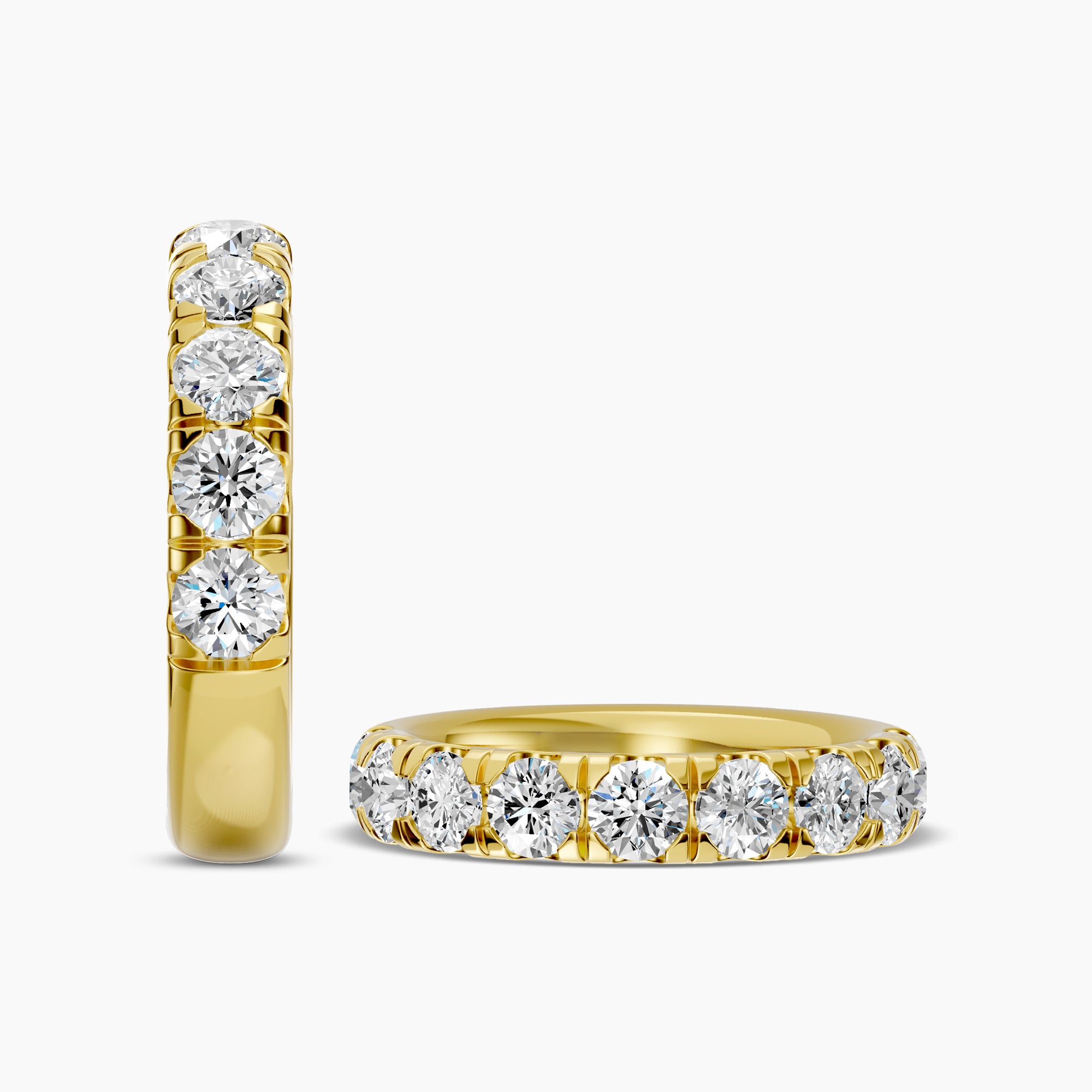 Band In Classic Scallop Setting Ring