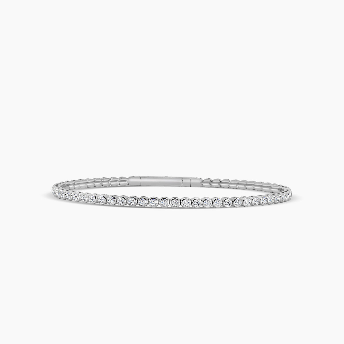 Classic Prong Flex Bangle Bracelet Bangles