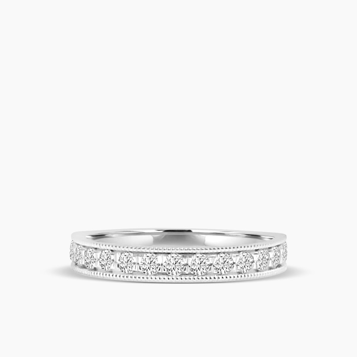 Machine Set Band Ring
